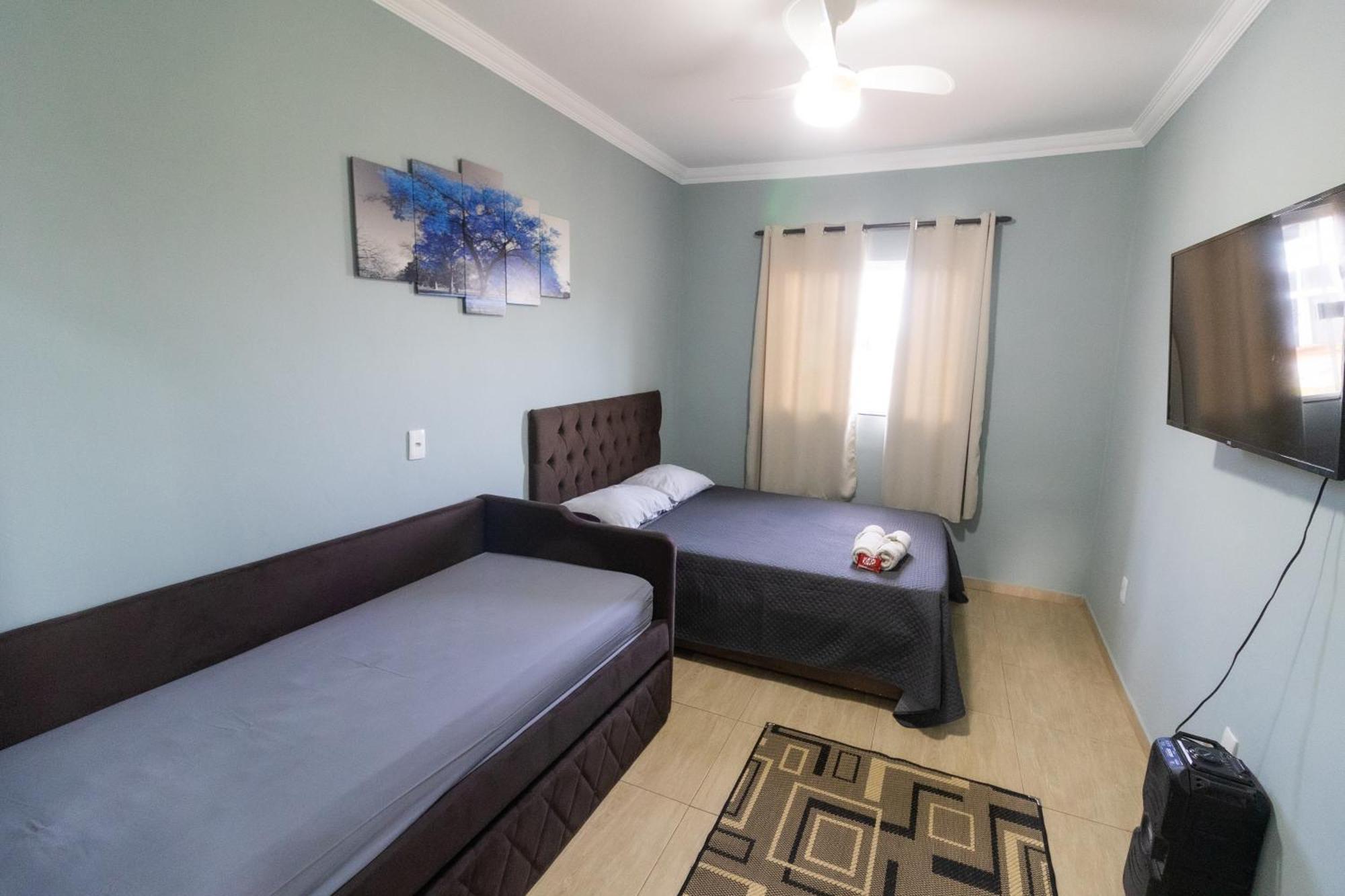Ate 8 Hospedes, Linda Vista, Piscina, Salao De Jogos E Brinquedoteca 欧鲁普雷图 外观 照片