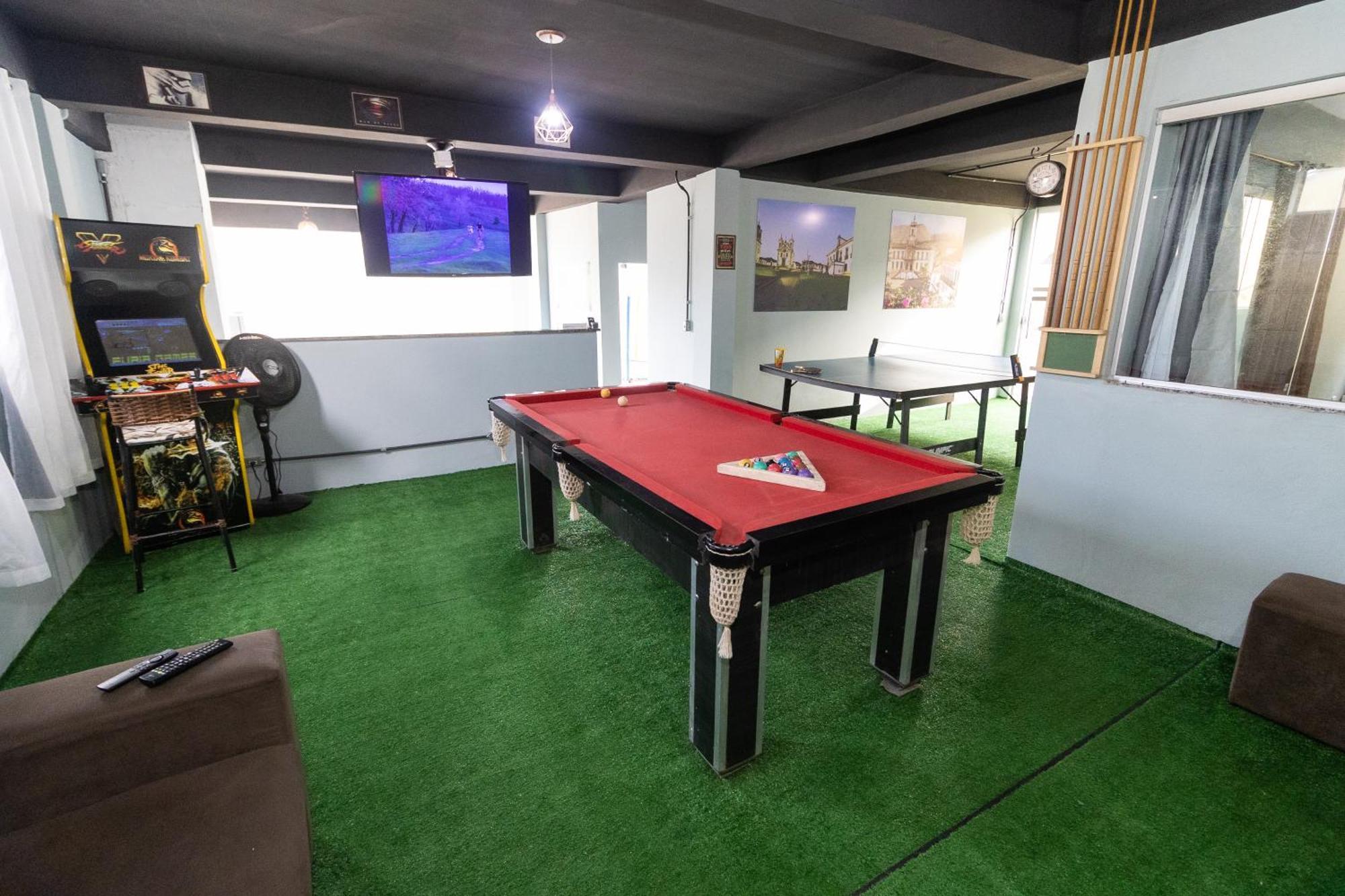 Ate 8 Hospedes, Linda Vista, Piscina, Salao De Jogos E Brinquedoteca 欧鲁普雷图 外观 照片